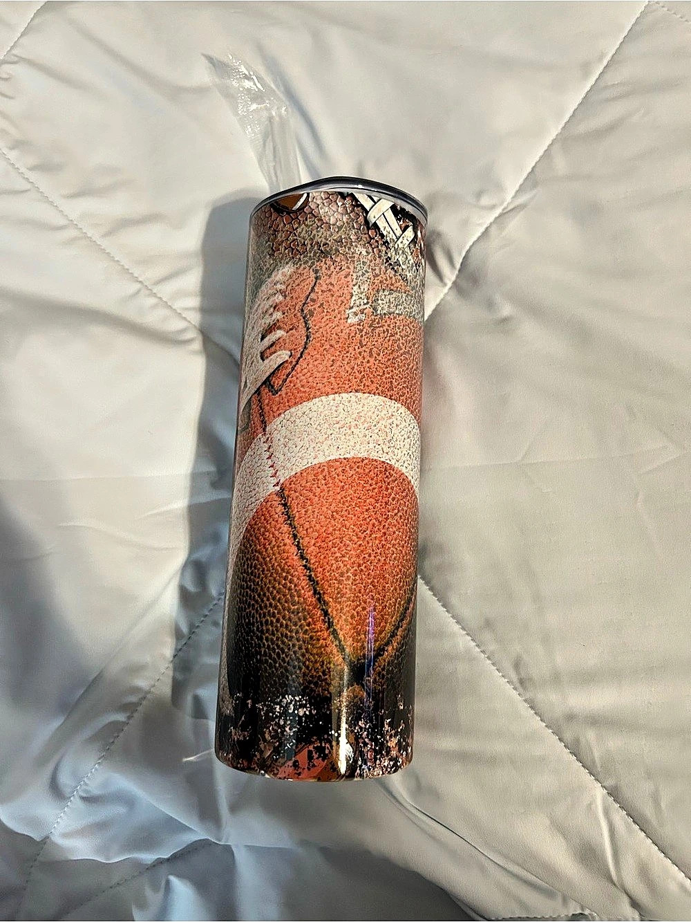 Football Tumbler 20oz
